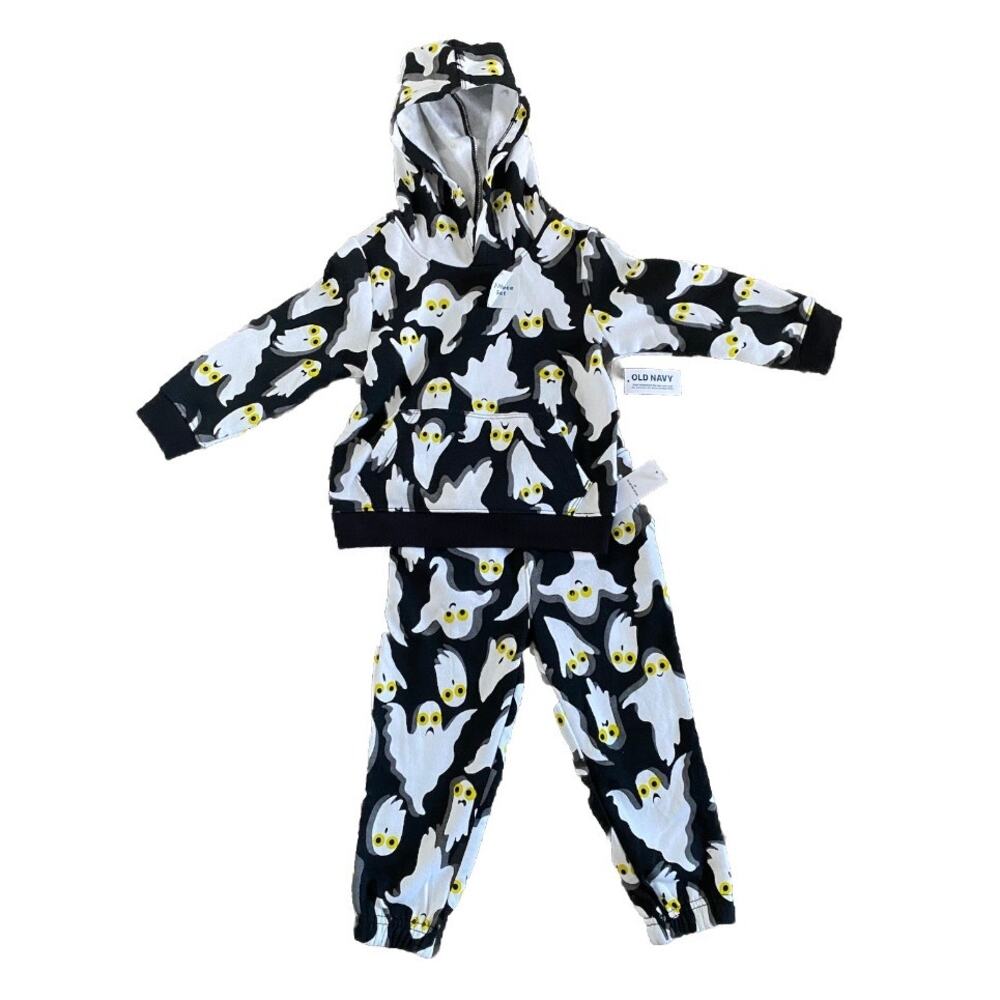 Toddler 2T Ghosts Halloween Sweatsuit- NWT
